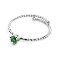Anello Marlù Donna Time to in Acciaio Cristallo 18AN115V-S - 18AN115V-S